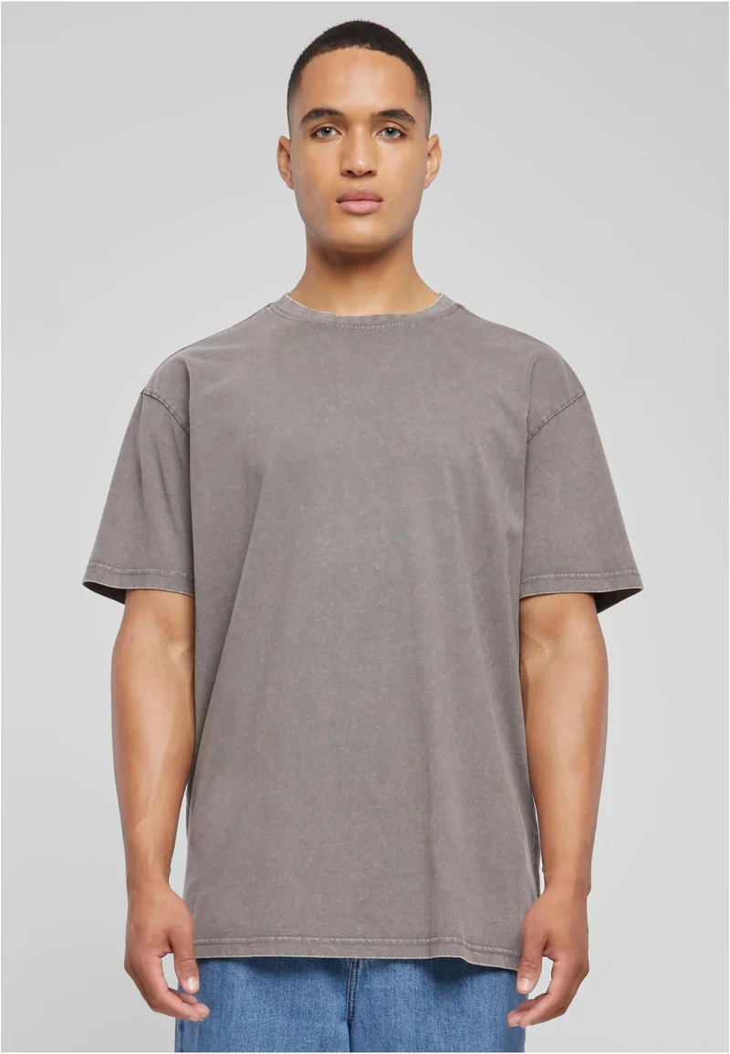 MC Love Yourself First Acid Washed Heavy Oversize Tee