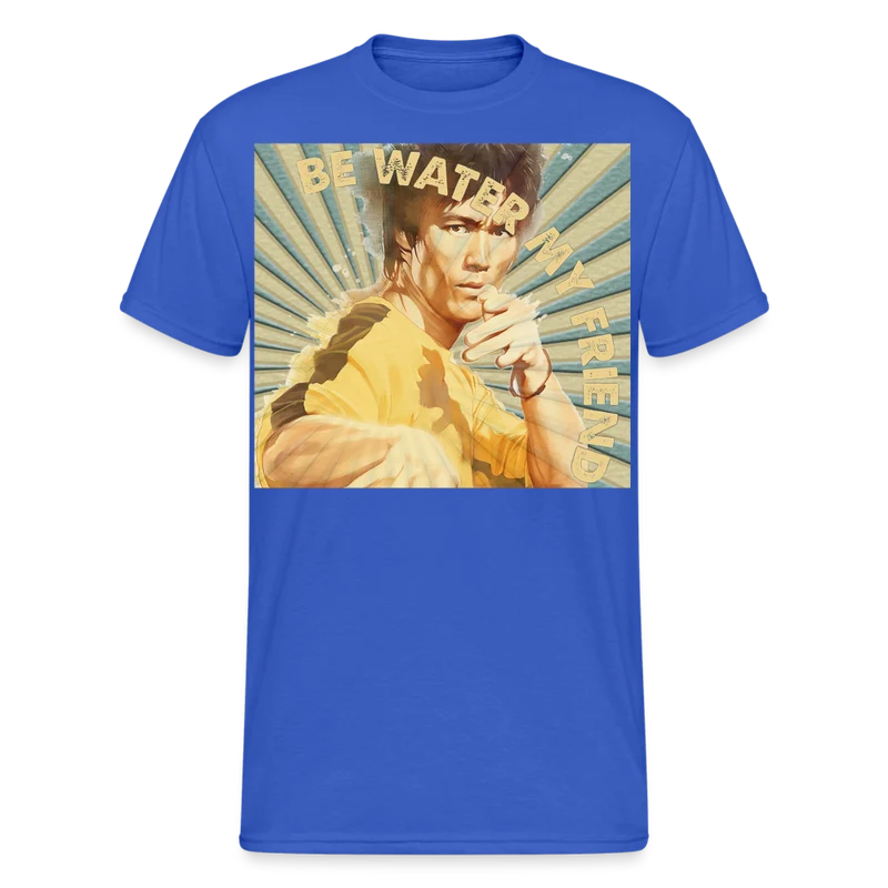 Unisex 3D-T-Shirt Streetwear Fashion Kung Fu Super Star Bruce Lee 100% Baumwolle