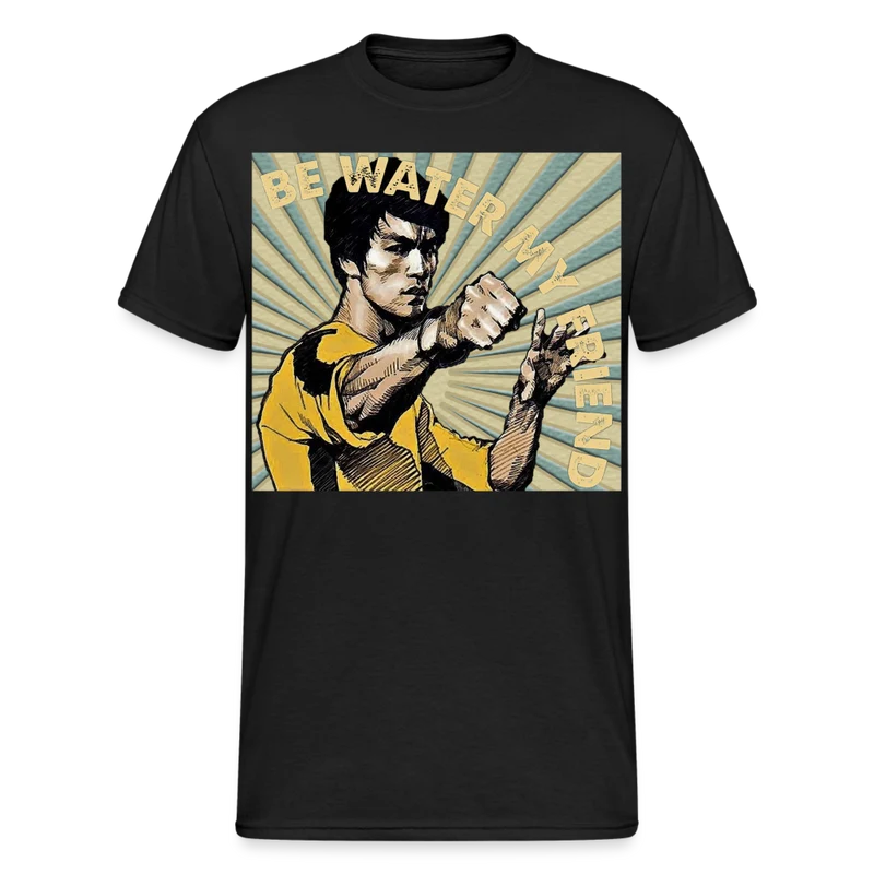 3D-T-Shirt Unisex Streetwear Fashion Kung Fu Super Star Bruce Lee