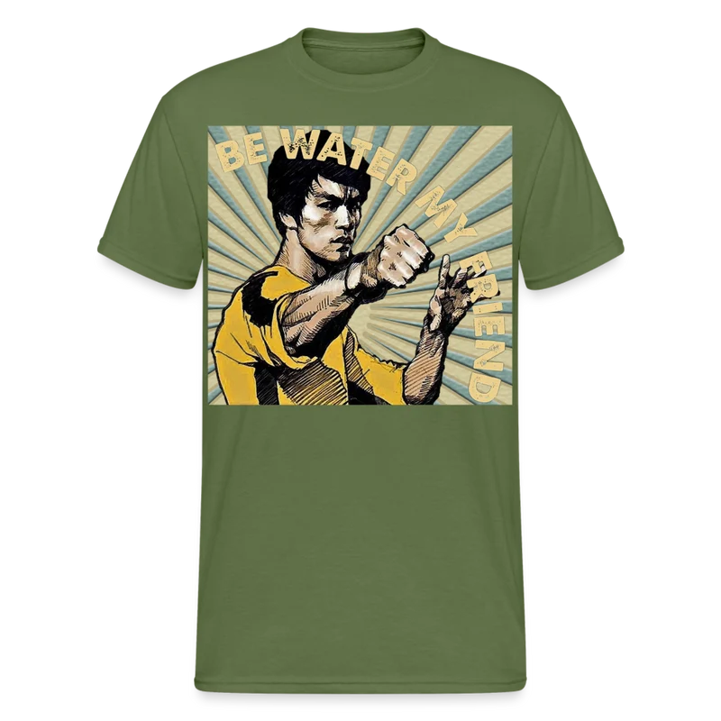 3D-T-Shirt Unisex Streetwear Fashion Kung Fu Super Star Bruce Lee