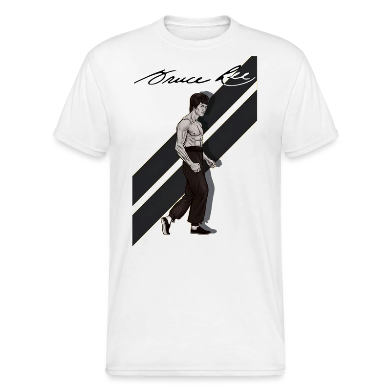 3D-T-Shirt Unisex Streetwear Fashion Kung Fu Super Star Bruce Lee