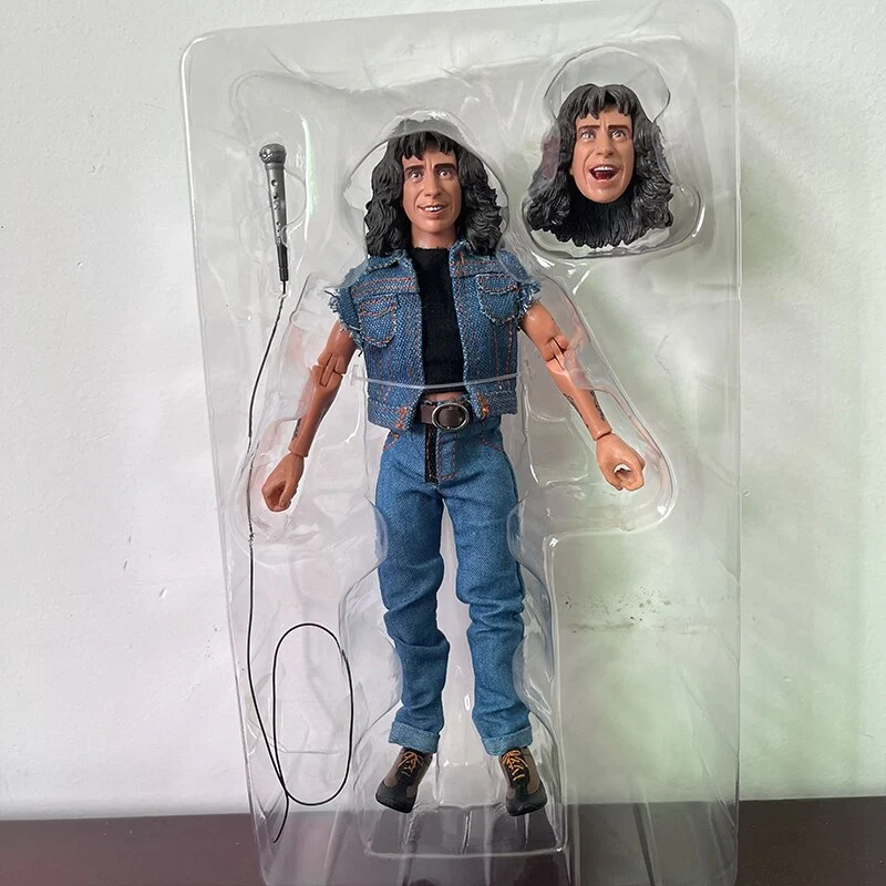 AC/DC NECA Highway To Hell Angus Young Bon Scott Action Figur Figuren 18cm