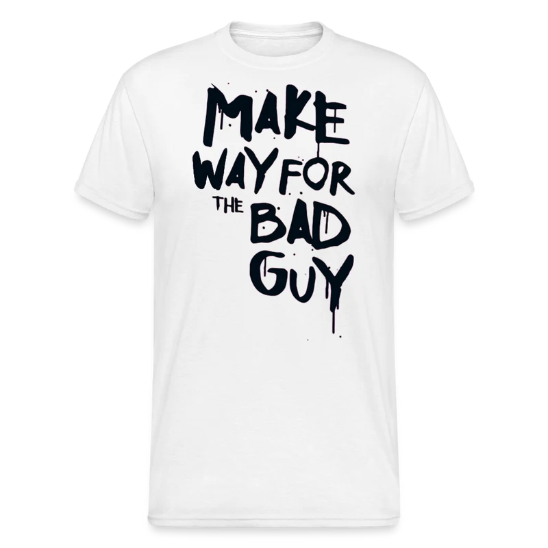 Herren MAKE WAY FOR T-Shirt Rundhals Unisex Streetwear 100% Baumwolle