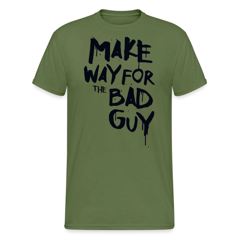 Herren MAKE WAY FOR T-Shirt Rundhals Unisex Streetwear 100% Baumwolle