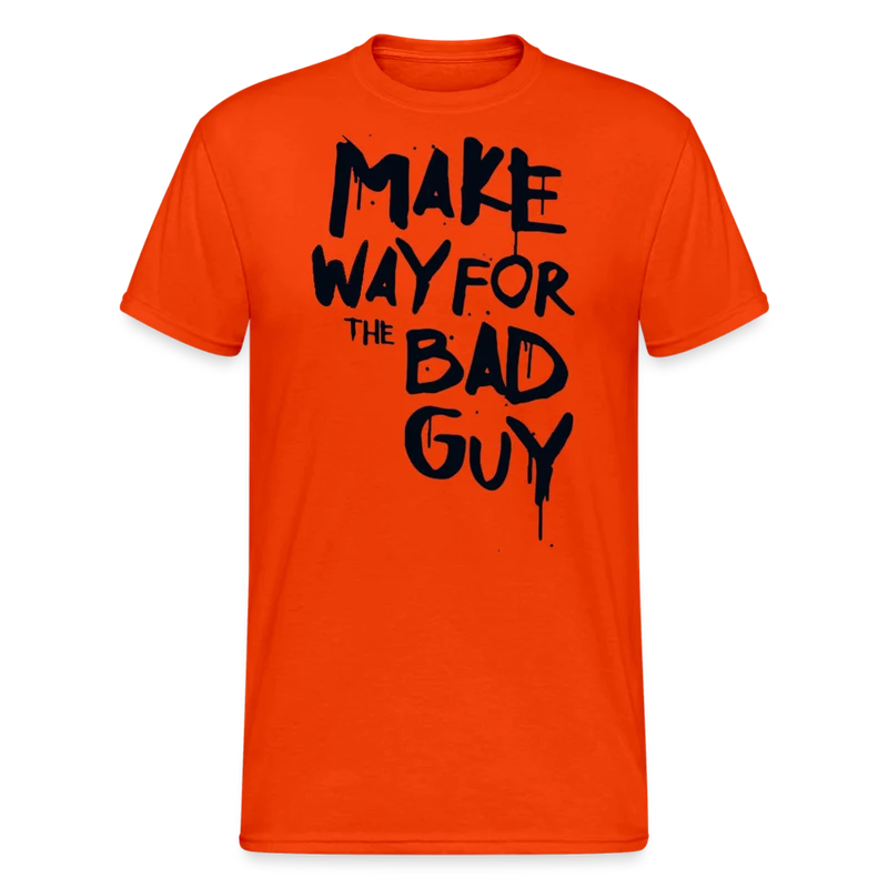 Herren MAKE WAY FOR T-Shirt Rundhals Unisex Streetwear 100% Baumwolle