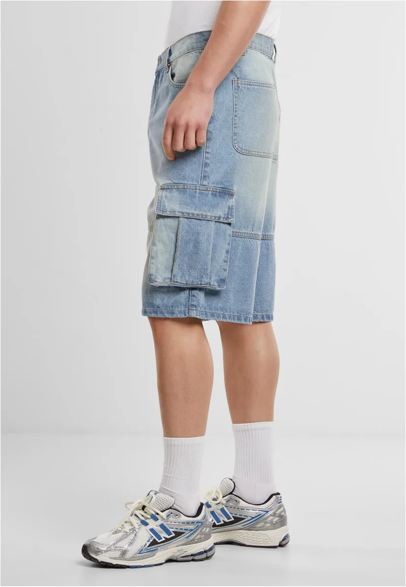 UC Relaxed Denim Cargo Shorts
