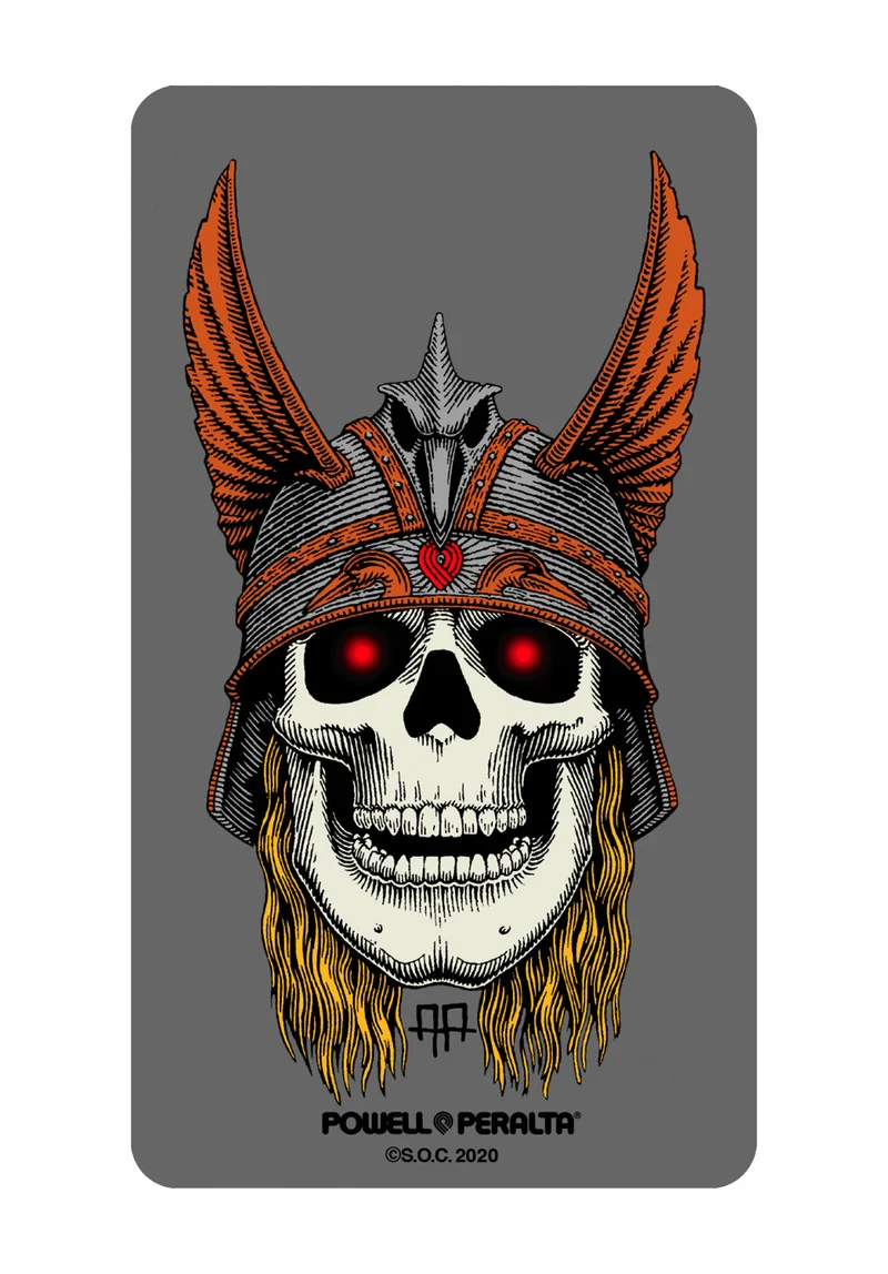 Andy Anderson Skull 3" Sticker