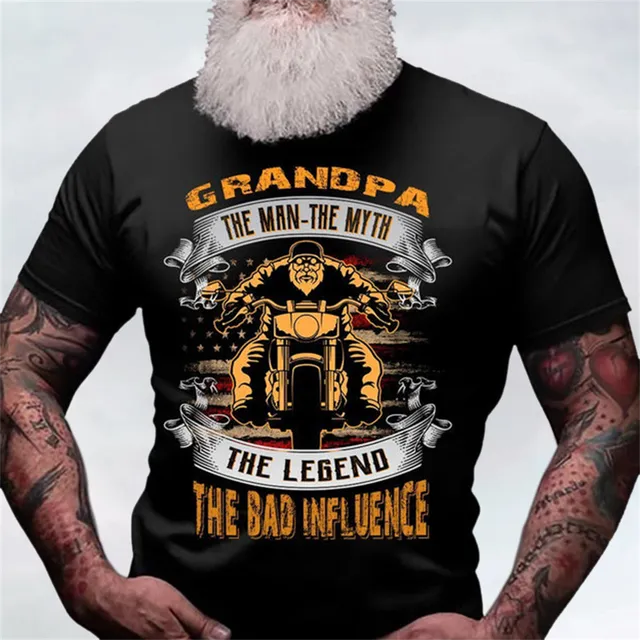 Herren Gym Fitness Vikings Tattoo 3D T-Shirt Rundhals Unisex Streetwear