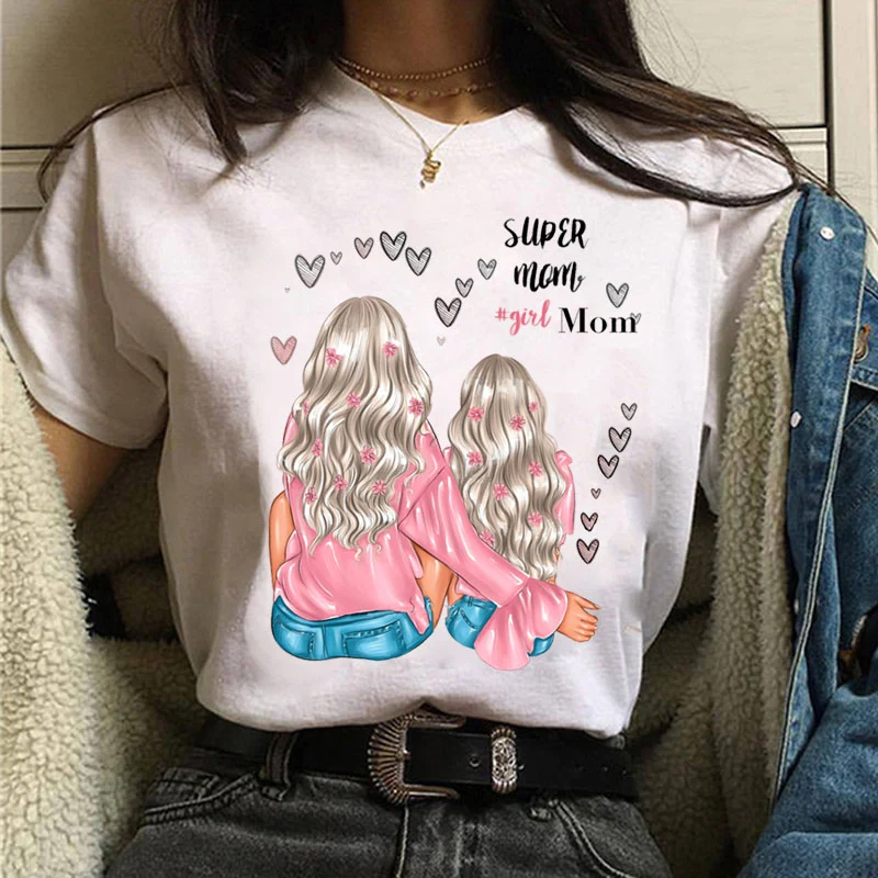 Damen Sommer Top 3D Shut Up T-Shirt Rundhals Streetwear lockeres Damentop