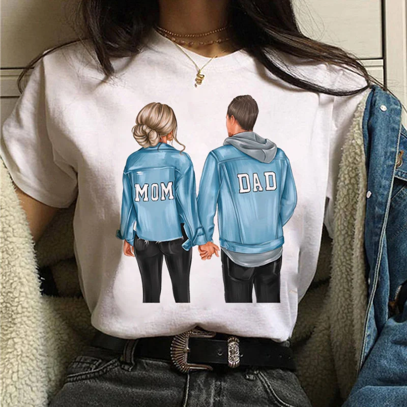 Damen Sommer Top 3D Shut Up T-Shirt Rundhals Streetwear lockeres Damentop