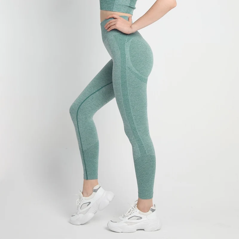 Yoga Leggings Push Up Damen Sport Hose Fitness Gym Stretch Leggins Jogginghose