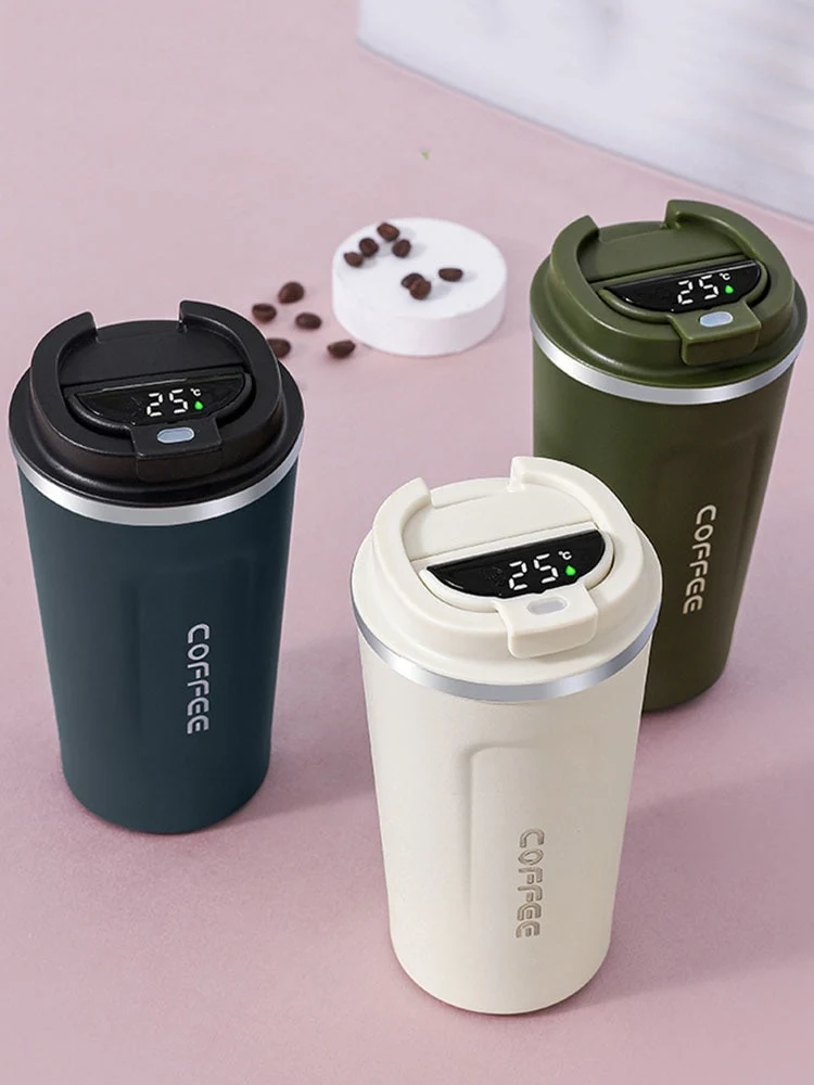 Thermobecher to go LED Temperaturanzeige 380/510ml MUG Isolierbecher