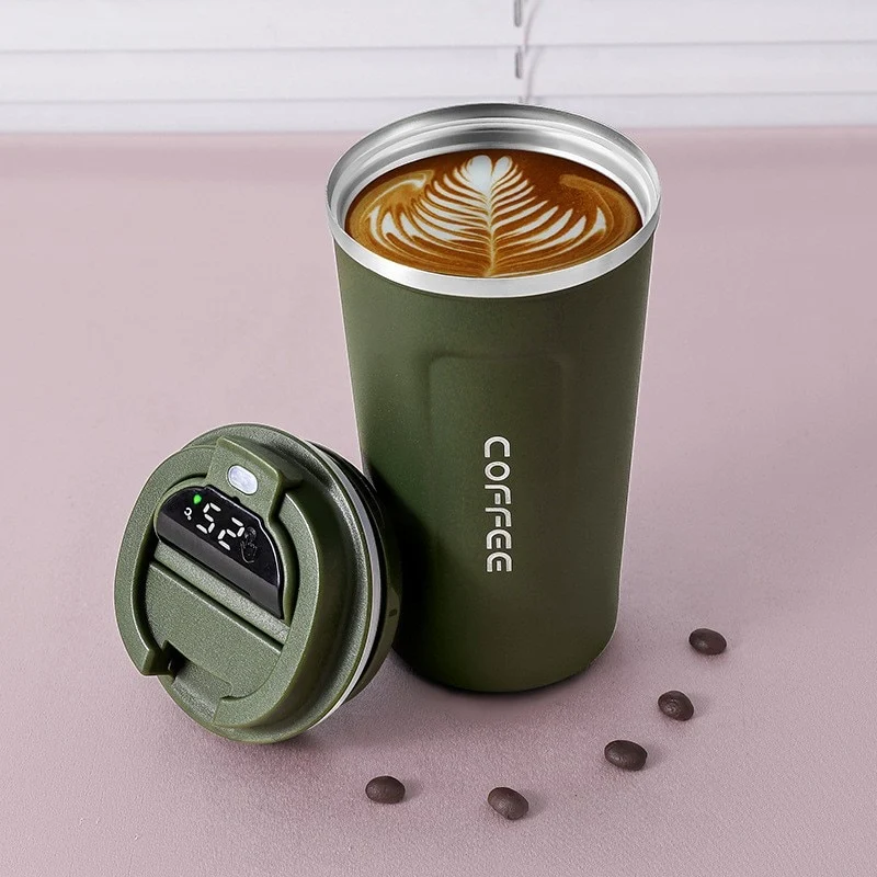 Thermobecher to go LED Temperaturanzeige 380/510ml MUG Isolierbecher