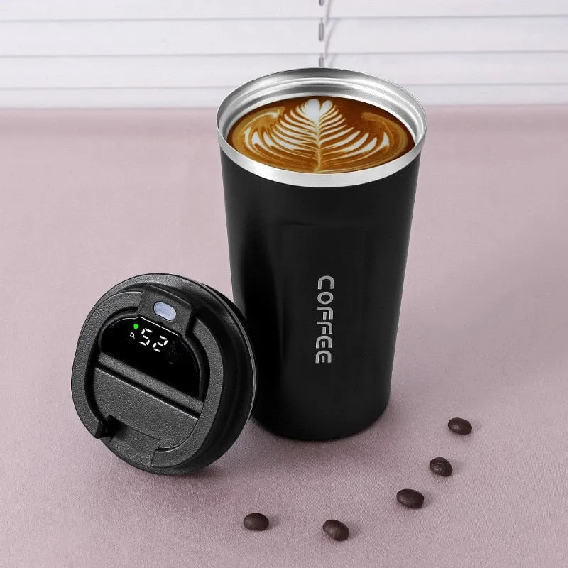 Thermobecher to go LED Temperaturanzeige 380/510ml MUG Isolierbecher