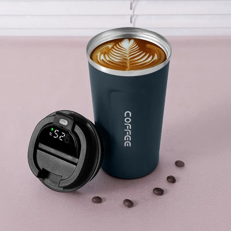 Thermobecher to go LED Temperaturanzeige 380/510ml MUG Isolierbecher