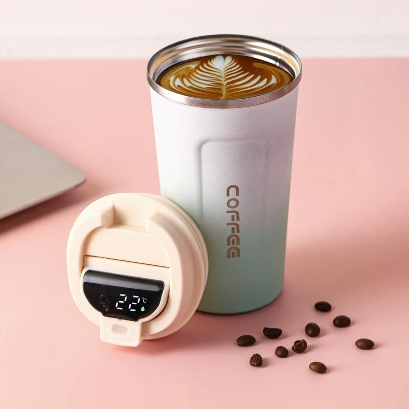 Thermobecher to go LED Temperaturanzeige 380/510ml MUG Isolierbecher