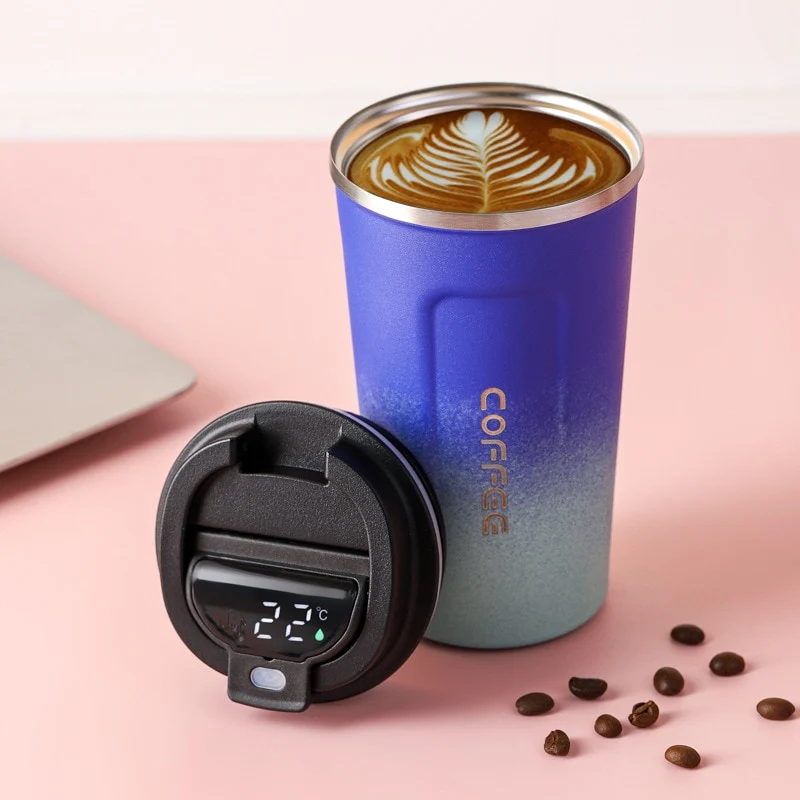 Thermobecher to go LED Temperaturanzeige 380/510ml MUG Isolierbecher