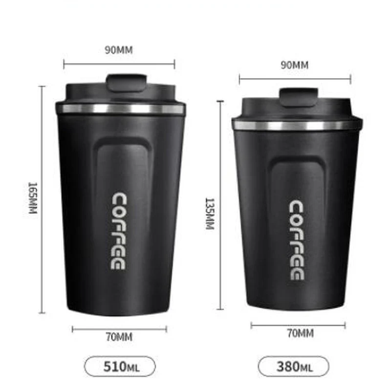 Thermobecher to go LED Temperaturanzeige 380/510ml MUG Isolierbecher