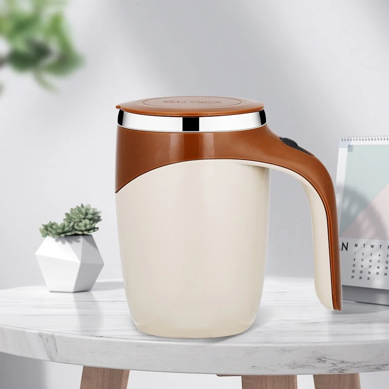 Selbstrührende Tasse Magic Mug Selbstrührender Becher automatisch Edelstahl