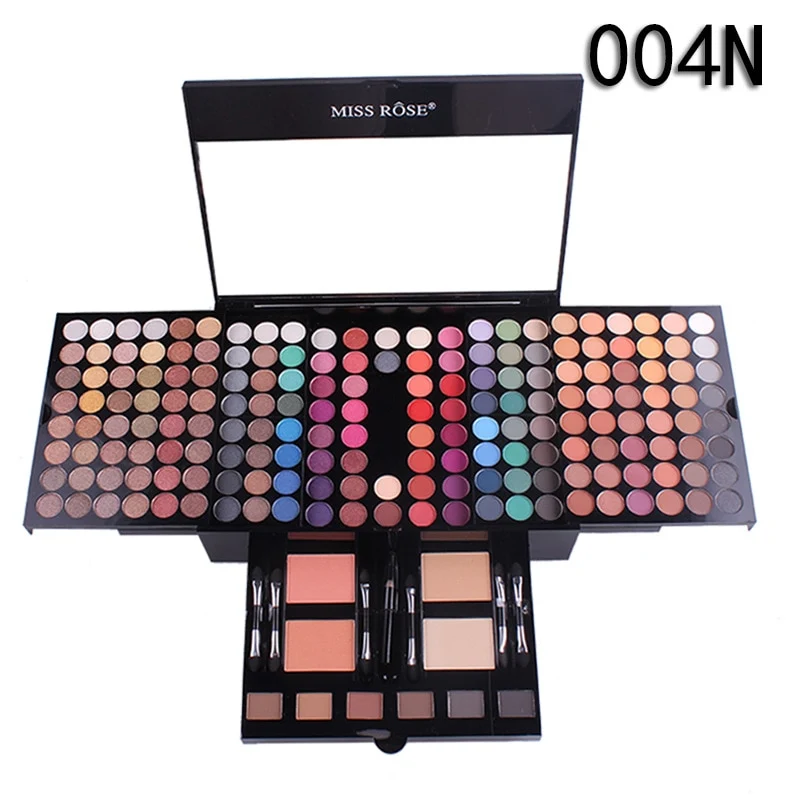 180 Colors Make-up Set Lidschatten Kosmetik Palette Natur Farben Schminkkassette