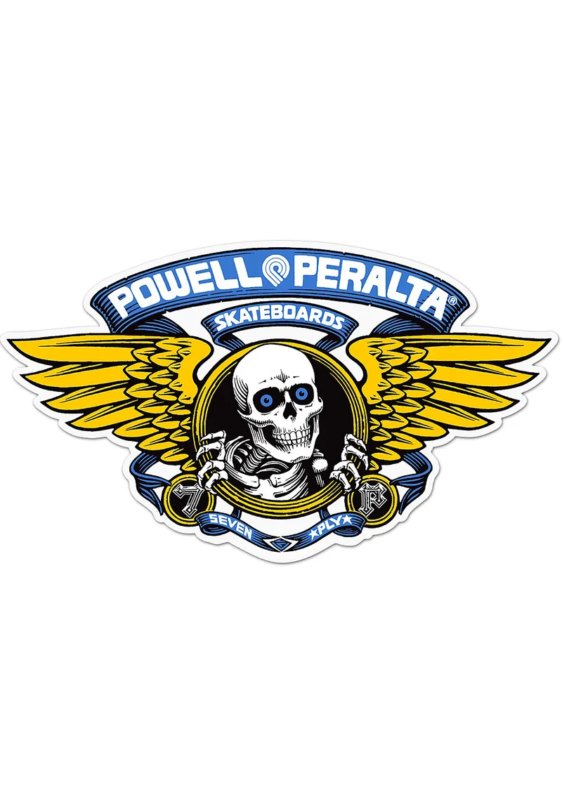 Winged Ripper 12" Die-Cut Sticker