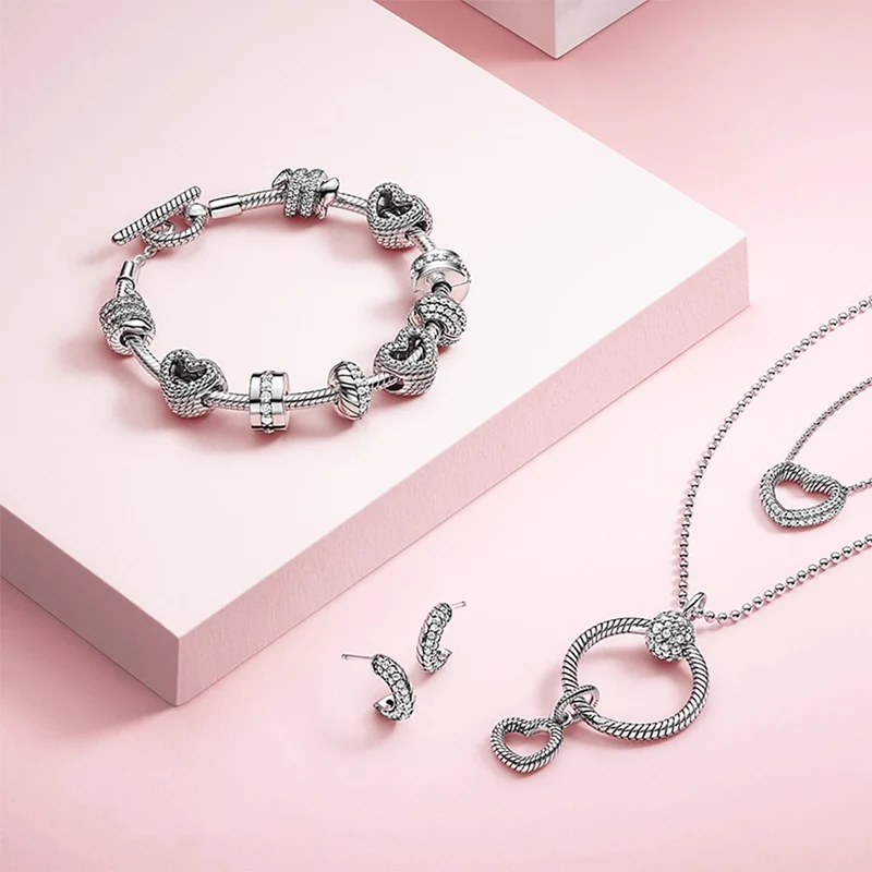 Bettelarmband Sammelarmband aus 925er Silber Charms Armband Damen