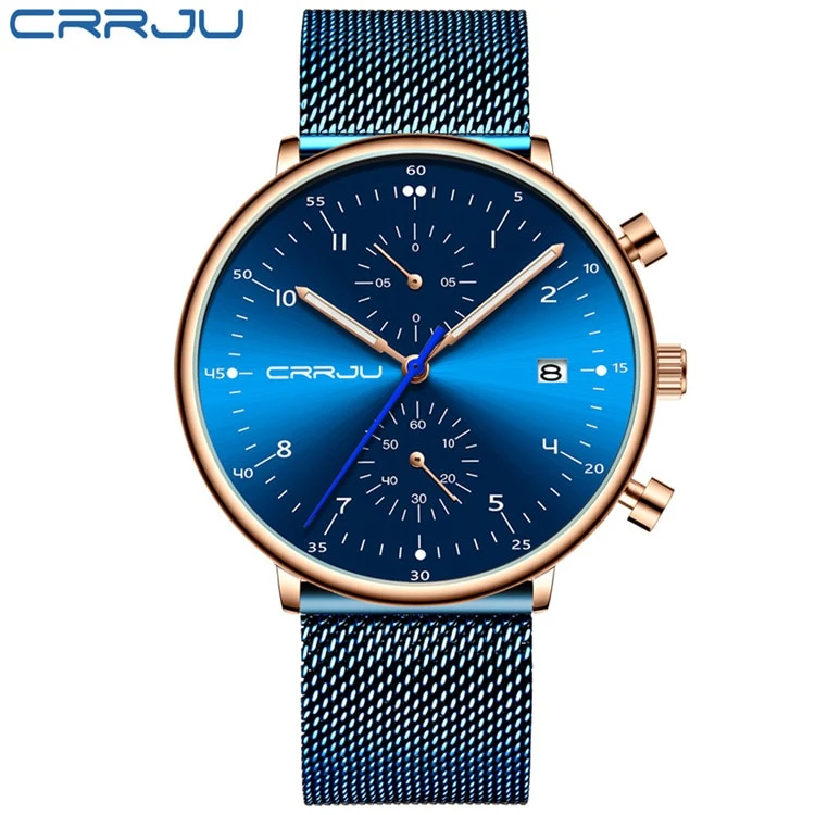Herren Armbanduhr Silber Edelstahl Fashion Luxus Military Business Uhr