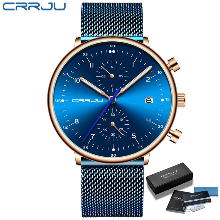 Herren Armbanduhr Silber Edelstahl Fashion Luxus Military Business Uhr