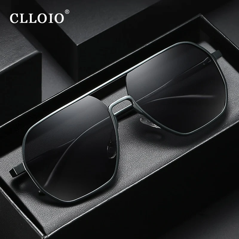 Designer Luxus Sonnenbrille Damen Herren Quadratische Übergröße Gläser Vintage