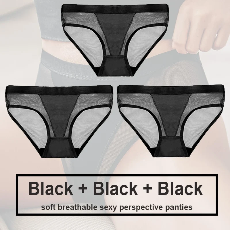 3Stk Frauen Spitze Tanga G-String Höschen Sexy Schlüpfer Slip Dessous Unterwäsche
