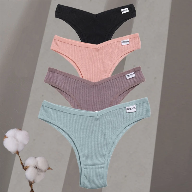 4Stk Frauen Spitze Tanga String Höschen Sexy Schlüpfer Slip Dessous Unterwäsche