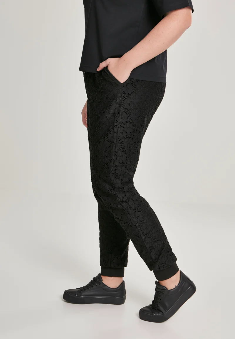 UC Lace Jersey Jog Pants