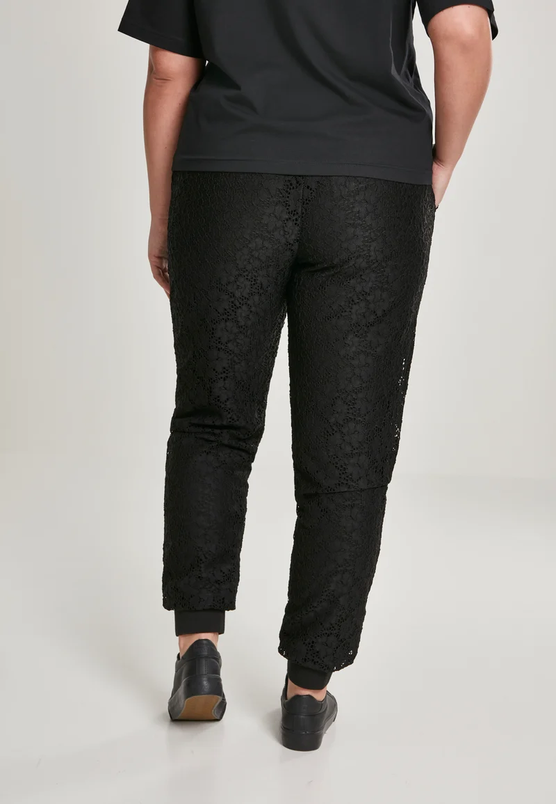 UC Lace Jersey Jog Pants