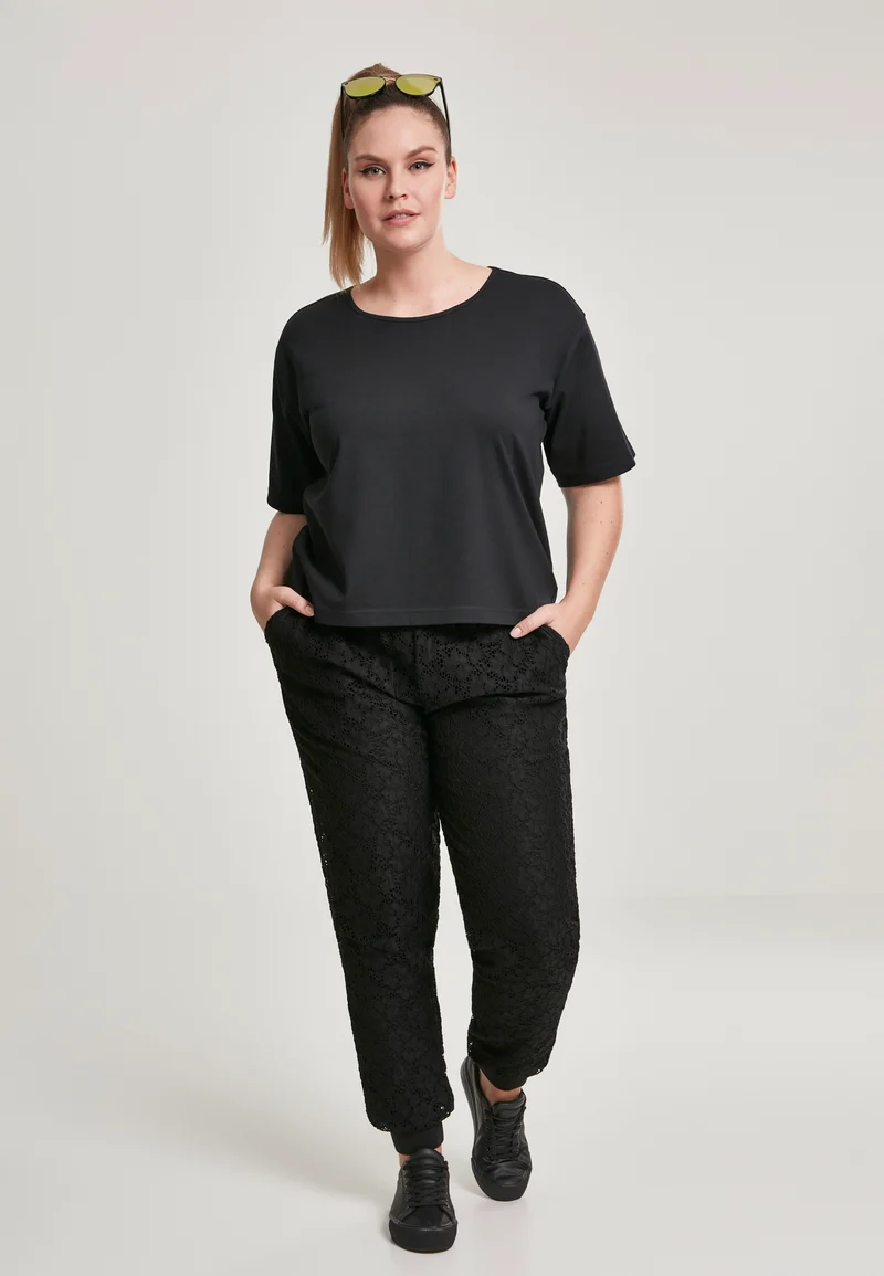 UC Lace Jersey Jog Pants