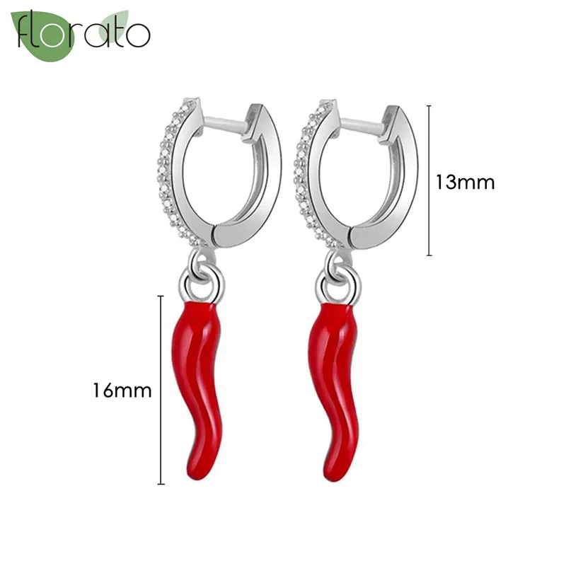 1 Paar Creolen aus 925 sterling Silber Gold Ohrringe Zirkonia Ohrstecker