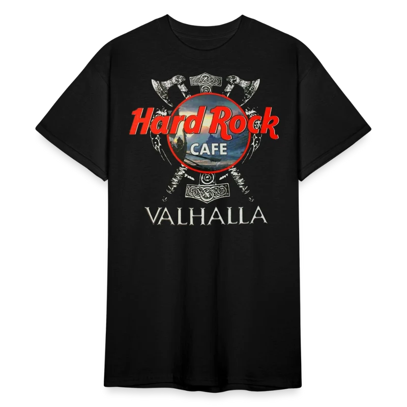 Herren Fashion Valhalla 3D T-Shirt Rundhals Unisex Sommer Streetwear