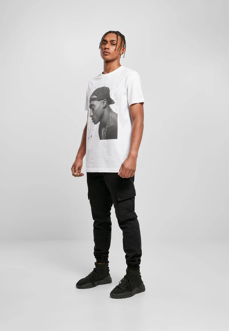 MT Tupac Cracked Background Tee