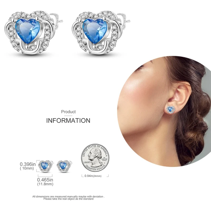 1 Paar Creolen aus 925 sterling Silber Ohrringe Ohrschmuck Zirkonia Ohrstecker