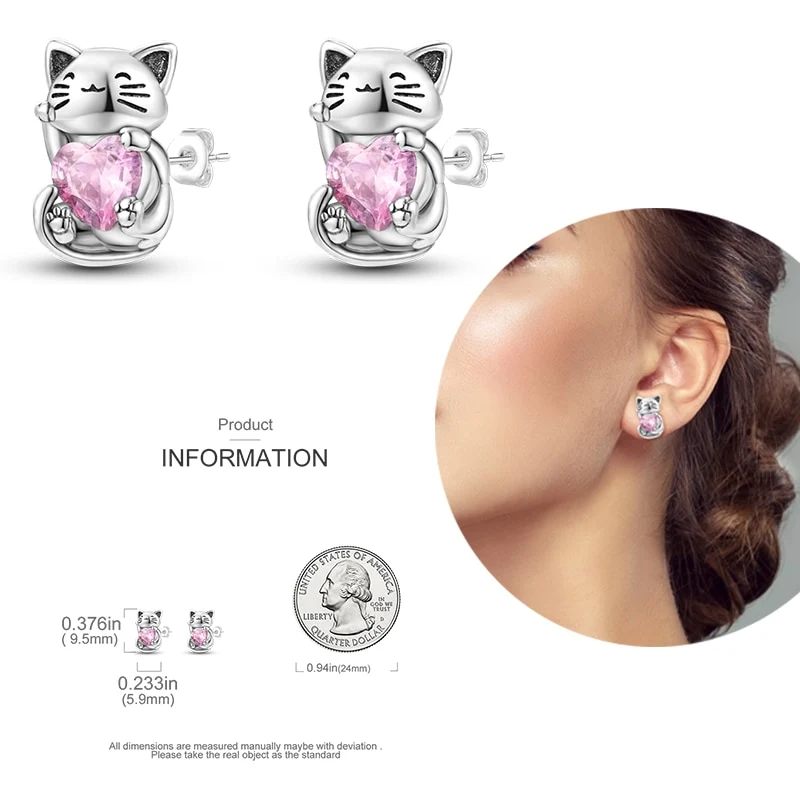 1 Paar Creolen aus 925 sterling Silber Ohrringe Ohrschmuck Zirkonia Ohrstecker