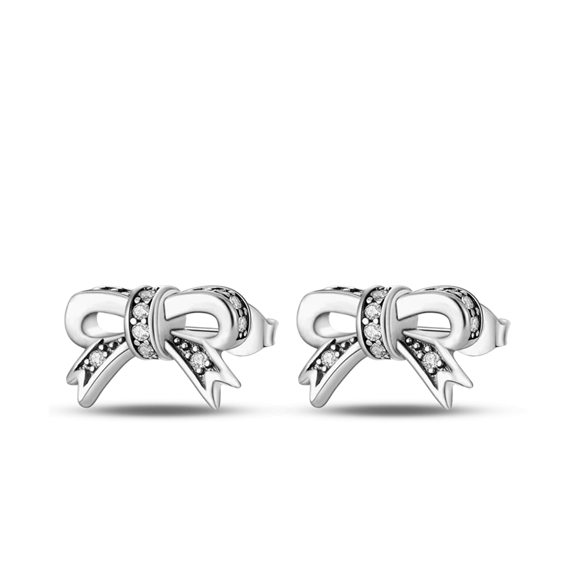 1 Paar Creolen aus 925 sterling Silber Ohrringe Ohrschmuck Zirkonia Ohrstecker