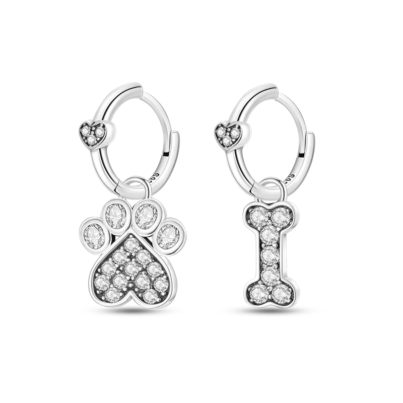 1 Paar Creolen aus 925 sterling Silber Ohrringe Ohrschmuck Zirkonia Ohrstecker