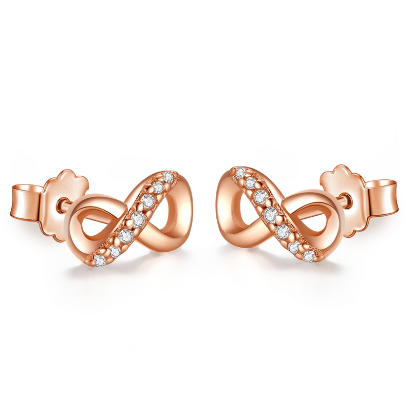 1 Paar Creolen aus 925 sterling Silber Ohrringe Ohrschmuck Zirkonia Ohrstecker