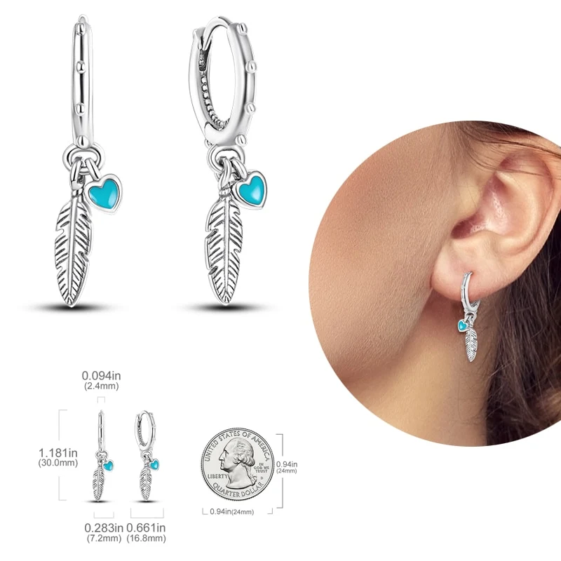1 Paar Creolen aus 925 sterling Silber Ohrringe Ohrschmuck Zirkonia Ohrstecker