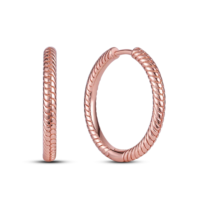 1 Paar Creolen aus 925 sterling Silber Ohrringe Ohrschmuck Zirkonia Ohrstecker