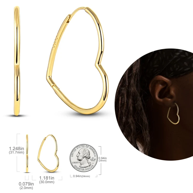1 Paar Creolen aus 925 sterling Silber Ohrringe Ohrschmuck Zirkonia Ohrstecker