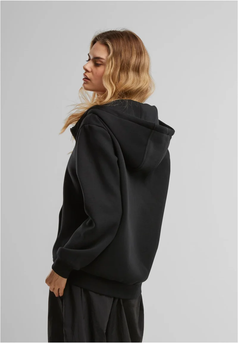 MT Peace Sign EMB Fluffy Zip Hoody