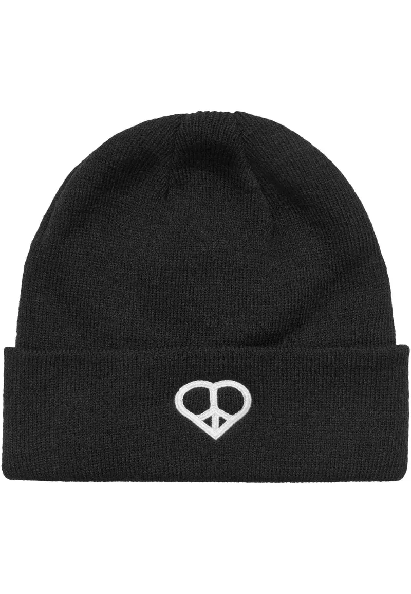 MT Peace Sign Heavy Knit Beanie