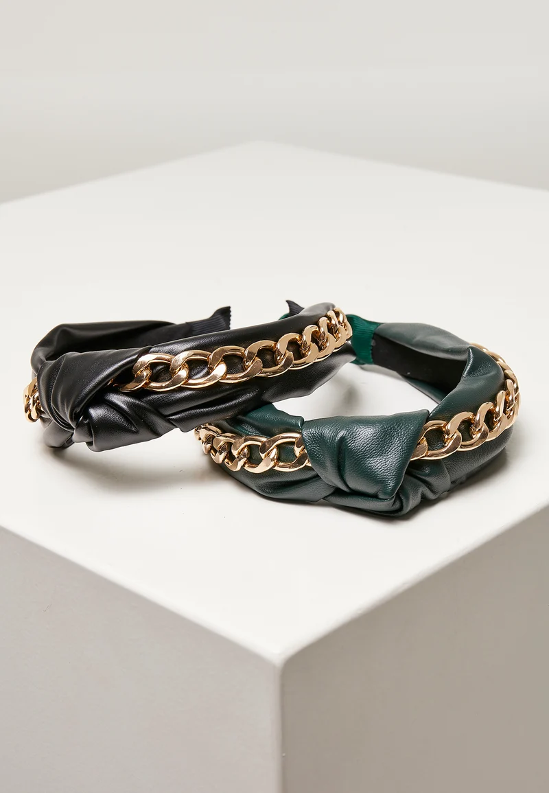 UC Alice Band With Chain 2-Pack
