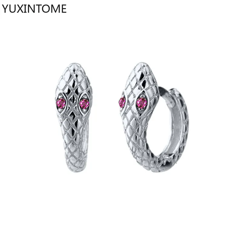 1 Paar Creolen aus 925 sterling Silber Gold Ohrringe Zirkonia Ohrstecker