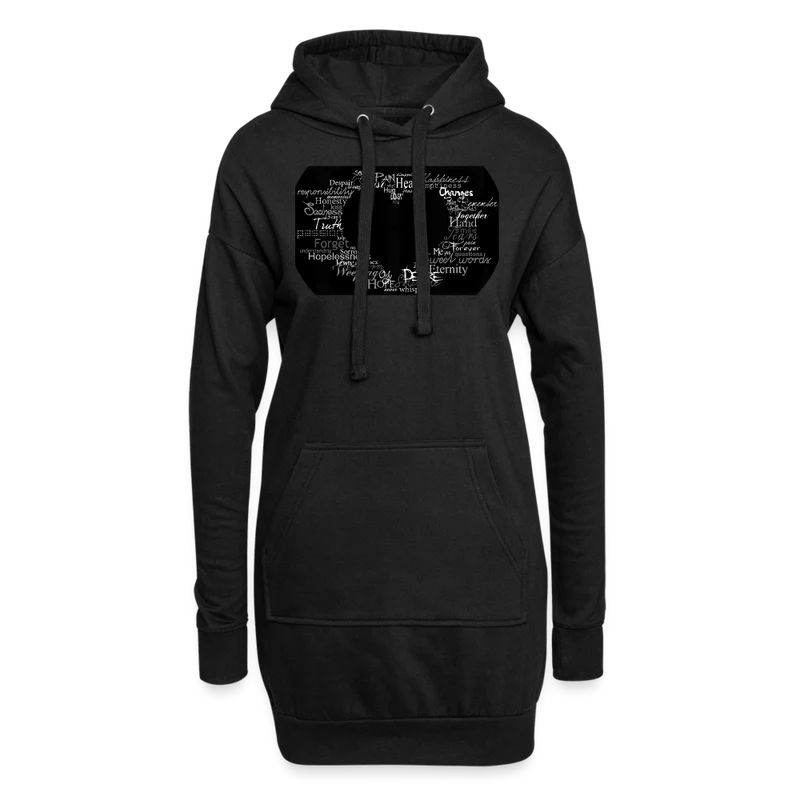 Kapuzenpullover Sweatshirt Pulloverkleid Hoodie Pulli Tunika Damen Sportkleid